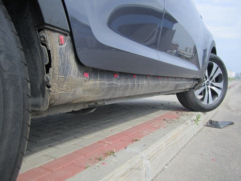 Как снять накладку порога киа