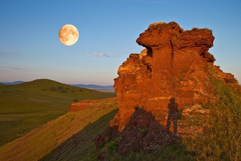 Хакасия Июс гора сундук