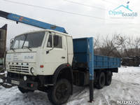 Услуги крана-манипулятора 3 тонны на базе КАМАЗ10 тонник