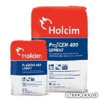 Цемент производства Holcim М 500 50 кг