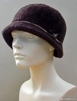 Шляпа женская из натурального меха