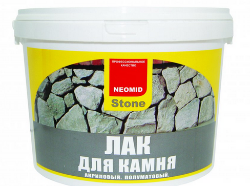 Лак для кирпича и камня NEOMID STONE (5л)