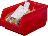 Пластиковый ящик для стеллажей 250x150x130 мм арт.5002
