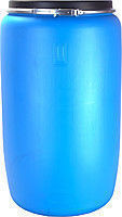 Бочка пластиковая 200 литров с крышкой для пищевых продуктов арт. БП 227О