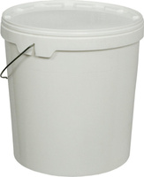 Ведро пластиковое 20 литров с крышкой для жидких пищевых продуктов