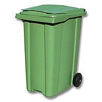 Мусорный контейнер 360 литров для сбора бытовых твердых отходов