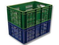 Ящик для овощей и фруктов 600х400х250 мм перфорированный арт.201
