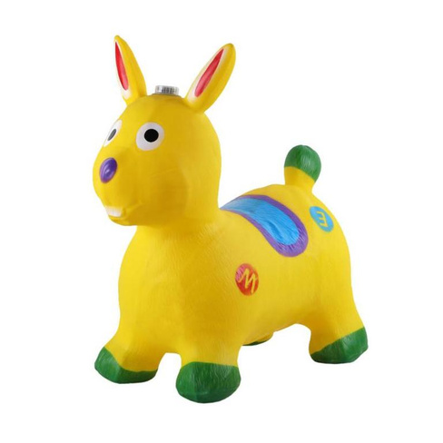 Животное-прыгун Кролик музыкальный, желтый арт.JB0207259 Компания друзей