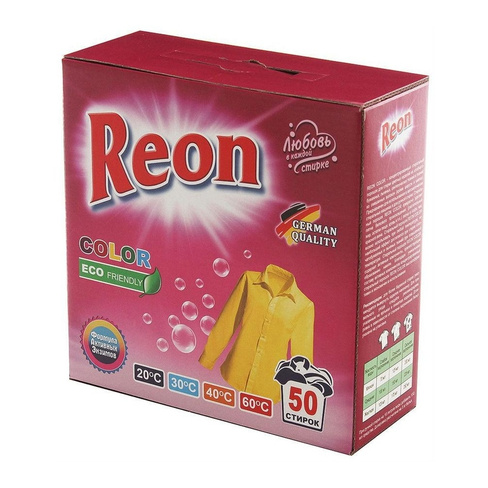 Порошки для стиральных машин Reon color 02-051 (3 кг)