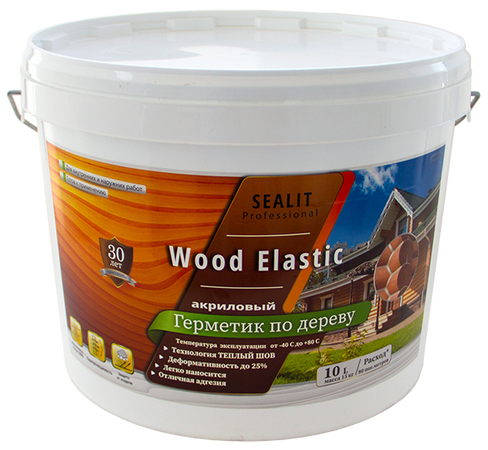 Герметик для швов срубов Sealit Wood Elastic