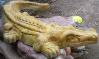 Садовая фигура Крокодил, 700x390x100 мм