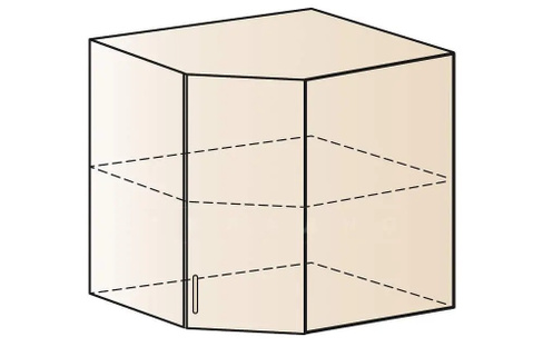Кухонный навесной шкаф угловой Модена ШВУ50