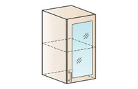 Кухонный навесной шкаф со стеклом Модена ШВС30