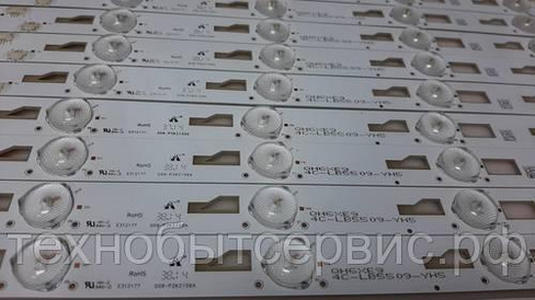 Led подсветка 4C-LB5509-YH5/ QH6XE9