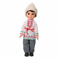 Кукла Мальчик в марийском костюме 30 см Весна