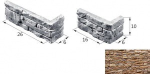 Облицовочный камень FORESTER 04 п/п Скала Угол