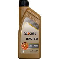 Моторное масло MOZER Luxe SAE 10w-40 API SL/CF (полусинтетика), канистра 1 л 4636878