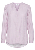 Рубашка b.young Byfabianne в полоску, пыльно-лиловый/белый