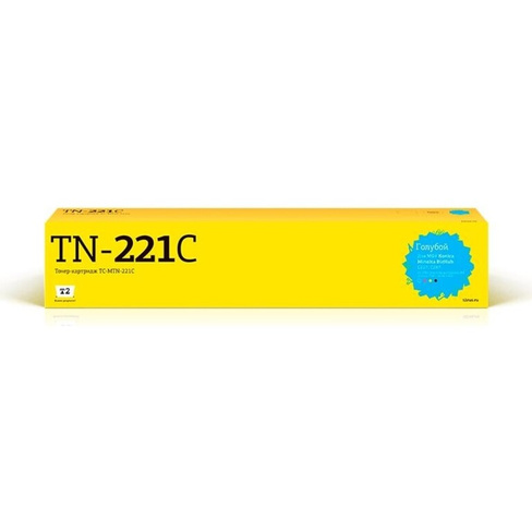 Тонер-картридж для Konica-Minolta BizHub C227, C287 T2 TC-MTN-221C