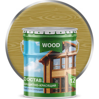 Защитно-красящий состав для древесины FARBITEX (быстросохнущий; дуб; 9 л) 4300008488 Farbitex