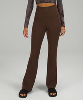 Расклешенные брюки Groove с очень высокой посадкой Lululemon, коричневый