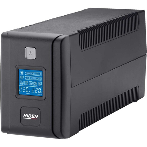 Ибп Hiden 8xIEC C13 LСD, USB ULI2000С 2000ВА/1200Вт
