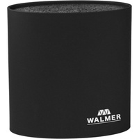 Овальная подставка для ножей Walmer 16x7x16 см, черная W08002201