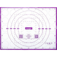 Силиконовый коврик для раскатки/запекания DASWERK 30x40 см, фиолетовый 608423