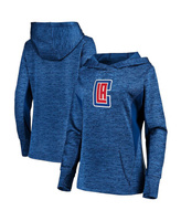 Женский фирменный пуловер с капюшоном Royal LA Clippers Showtime Done Better Fanatics