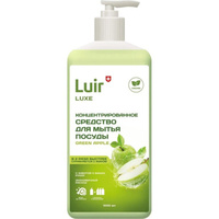 Средство для мытья посуды Luir Luxe с ароматом зеленого яблока, 1 л ЦБ-00003999
