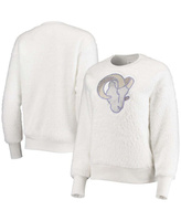Белый женский пуловер Los Angeles Rams Milestone Tracker свитшот Touch, белый