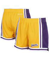 Женские золотистые шорты Jump Shot Los Angeles Lakers Mitchell & Ness, золотой