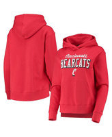 Женский красный флисовый пуловер с капюшоном Cincinnati Bearcats Cincy на весь день Under Armour, красный