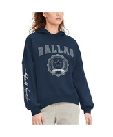 Женский темно-синий пуловер с капюшоном Dallas Cowboys Becca с заниженными плечами Tommy Hilfiger, темно-синий