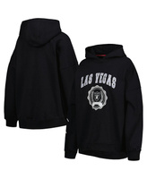 Женский черный пуловер с капюшоном с заниженными плечами Las Vegas Raiders Becca Tommy Hilfiger, черный