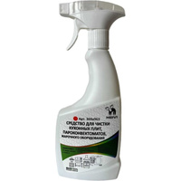 Усиленное средство для чистки кухонных плит, пароконвектоматов и микроволновых печей HIRVI smoke clean amol концентрат 1