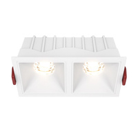 Встраиваемый светильник Maytoni Alfa LED DL043-02-10W3K-D-SQ-W LED 20W