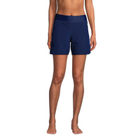 Женские шорты для плавания миниатюрных размеров 5 дюймов, быстросохнущие шорты с эластичной резинкой на талии и трусикам