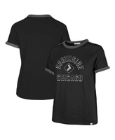 Черная женская футболка Chicago White Sox City Connect Sweet Heat Peyton '47 Brand, черный