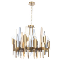 Подвесная люстра Crystal Lux CASA SP-PL12 BRASS