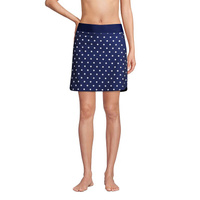 Женская быстросохнущая юбка-шорта для плавания с эластичной резинкой на талии Lands' End