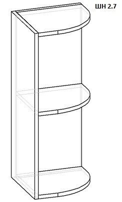Консоль навесная кухонная ШН 2.7