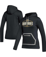 Женский пуловер с капюшоном черного цвета Vegas Golden Knights Team adidas, черный