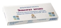 Энкорат хроно таблетки с пролонгированным высвобождением 300 мг 30 шт Ранбакси