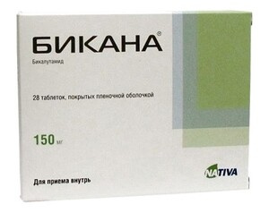 Бикана Таблетки 150 мг 28 шт Натива