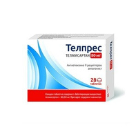 Телпрес Таблетки 80 мг 28 шт Лабораторис Ликонса