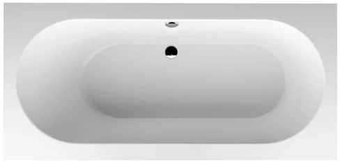 Квариловая ванна 190x90 см альпийский белый Villeroy & Boch Oberon UBQ199OBE2V-01