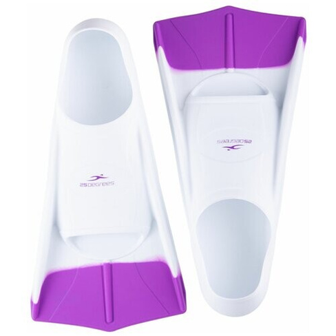 Ласты тренировочные Pooljet White/Purple, XS 25DEGREES