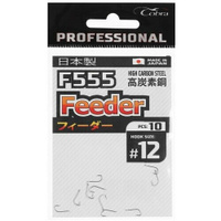 Крючки Cobra Pro FEEDER сер. F555 разм.012 10шт.