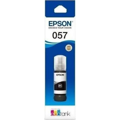Чернила Epson 057 C13T09D198, для Epson, 70мл, черный